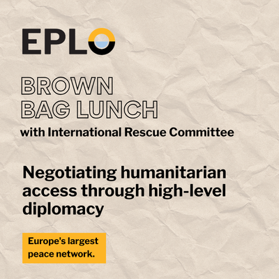 Online Informal Discussion on Negotiating humanitarian access through high-level diplomacy