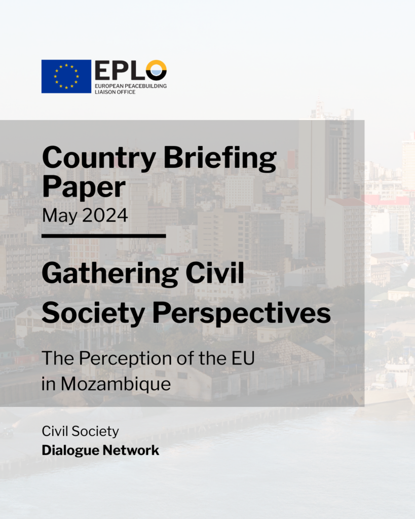 Gathering Civil Society Perspectives: The Perception of the EU in Mozambique