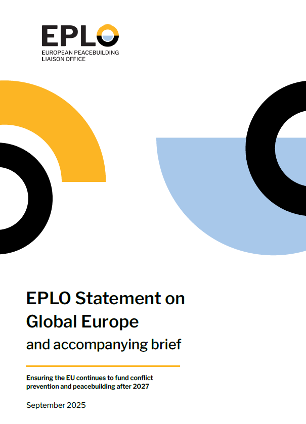 Global Europe: ensuring the EU continues to fund conflict prevention and peacebuilding