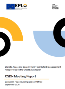 CPS Great Lakes CSDN Meeting Report cover