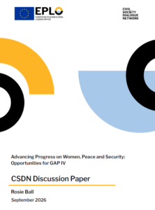 Cover - CSDN DP WPS on GAP IV
