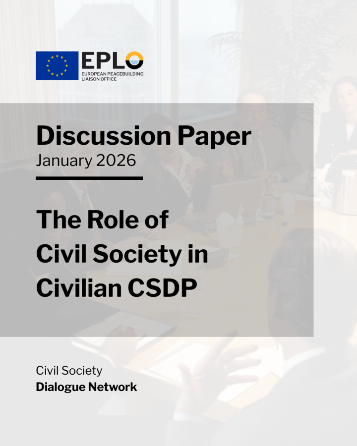 The Role of Civil Society in Civilian CSDP