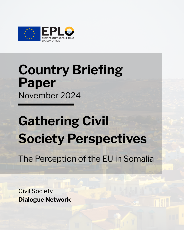 Gathering Civil Society Perspectives: The Perception of the EU in Somalia
