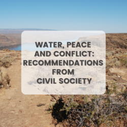 Water, peace and conflict