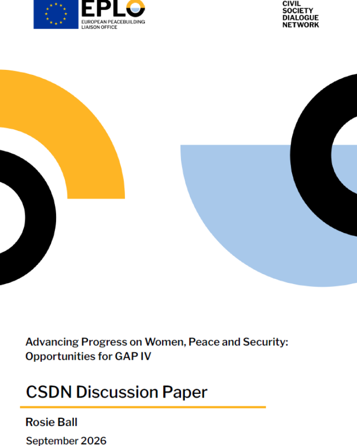 Cover - CSDN DP WPS on GAP IV